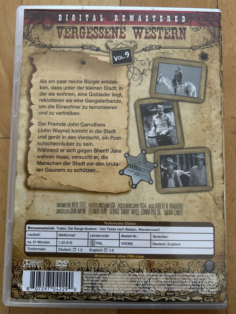 Alle DVDs: Rächer des Westens – Gebraucht aus Egg b. Zürich von Luckybilly 1