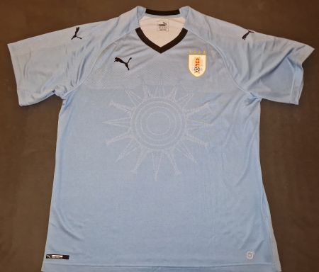Trikot Uruguay Puma XXL blau Authentic-Siegel 2018/2019