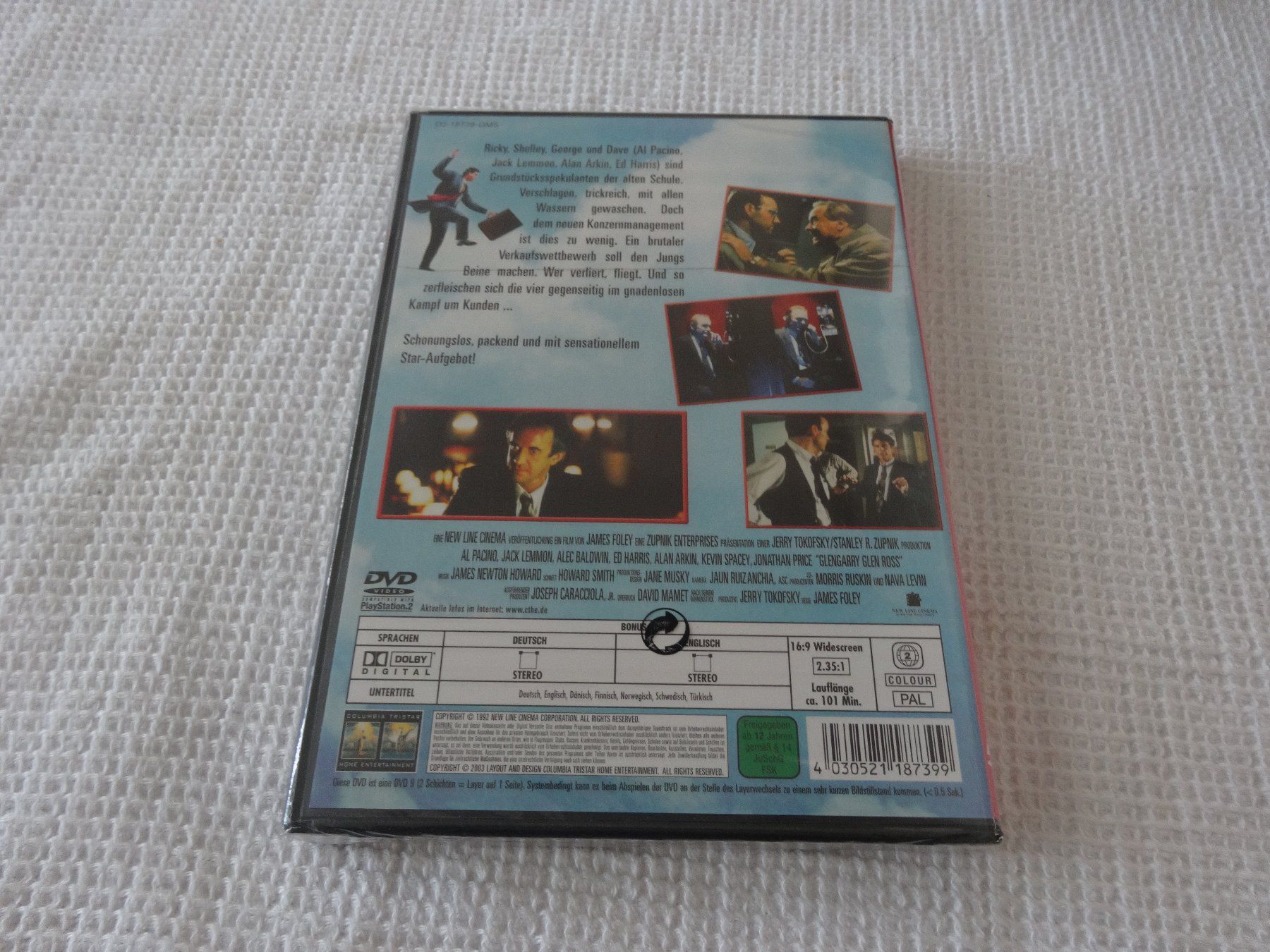 Tutti i DVDs: Glengarry Glen Ross – Nuovo e nell'imballaggio originale da Neerach venduto da jenny062 1