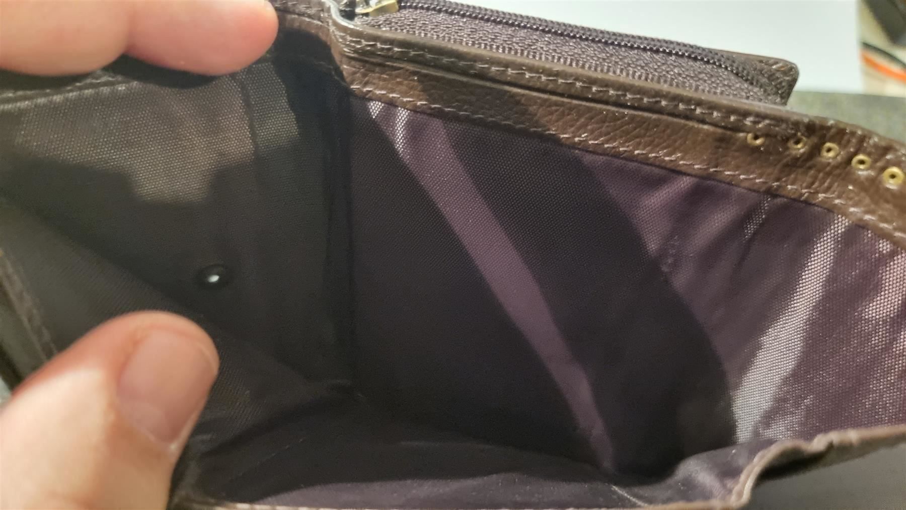 Brieftaschen: Portemonnaie aus Leder braun – Neu (gemäss Beschreibung) aus Rebstein von James-Dean 6