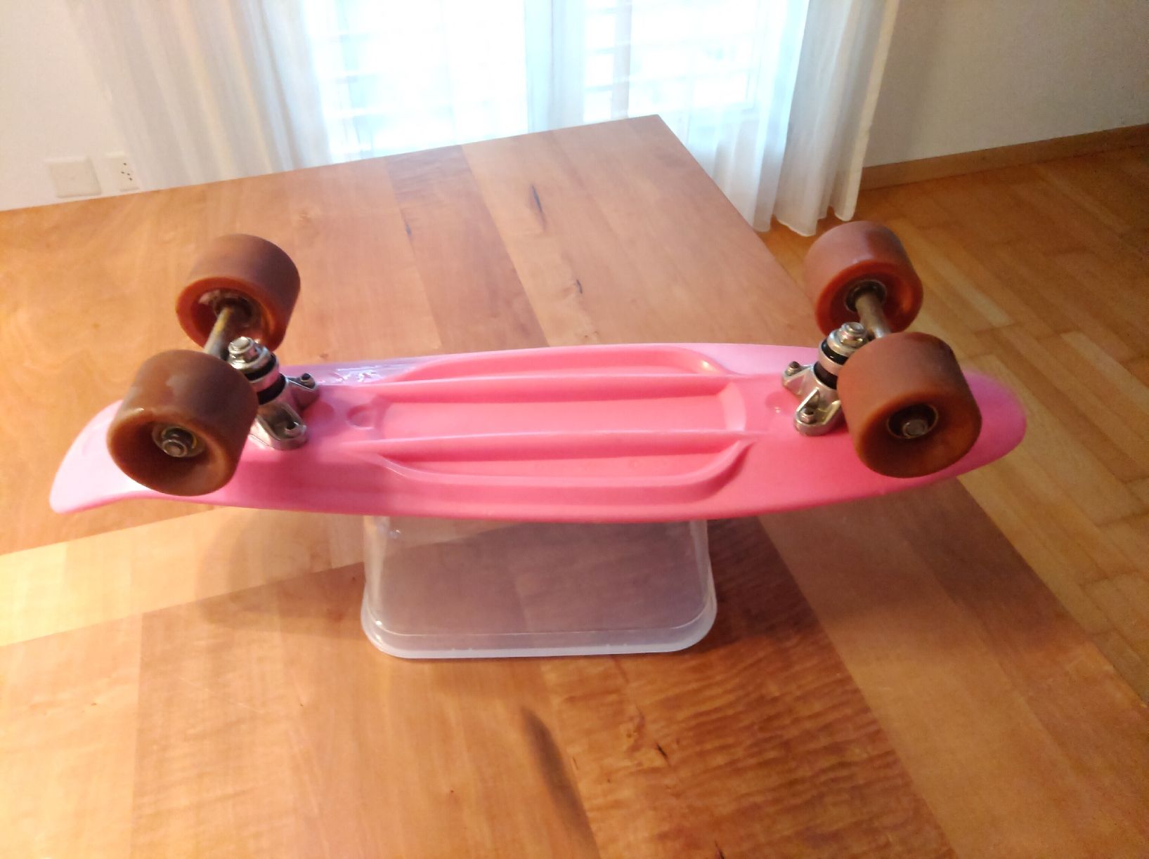 Skateboards: pinkes Skateboard – Usato da Arnegg venduto da Arnrom 3