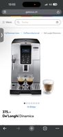 De'Longhi Dinamica Kaffeevollautomat Silber/Schwarz