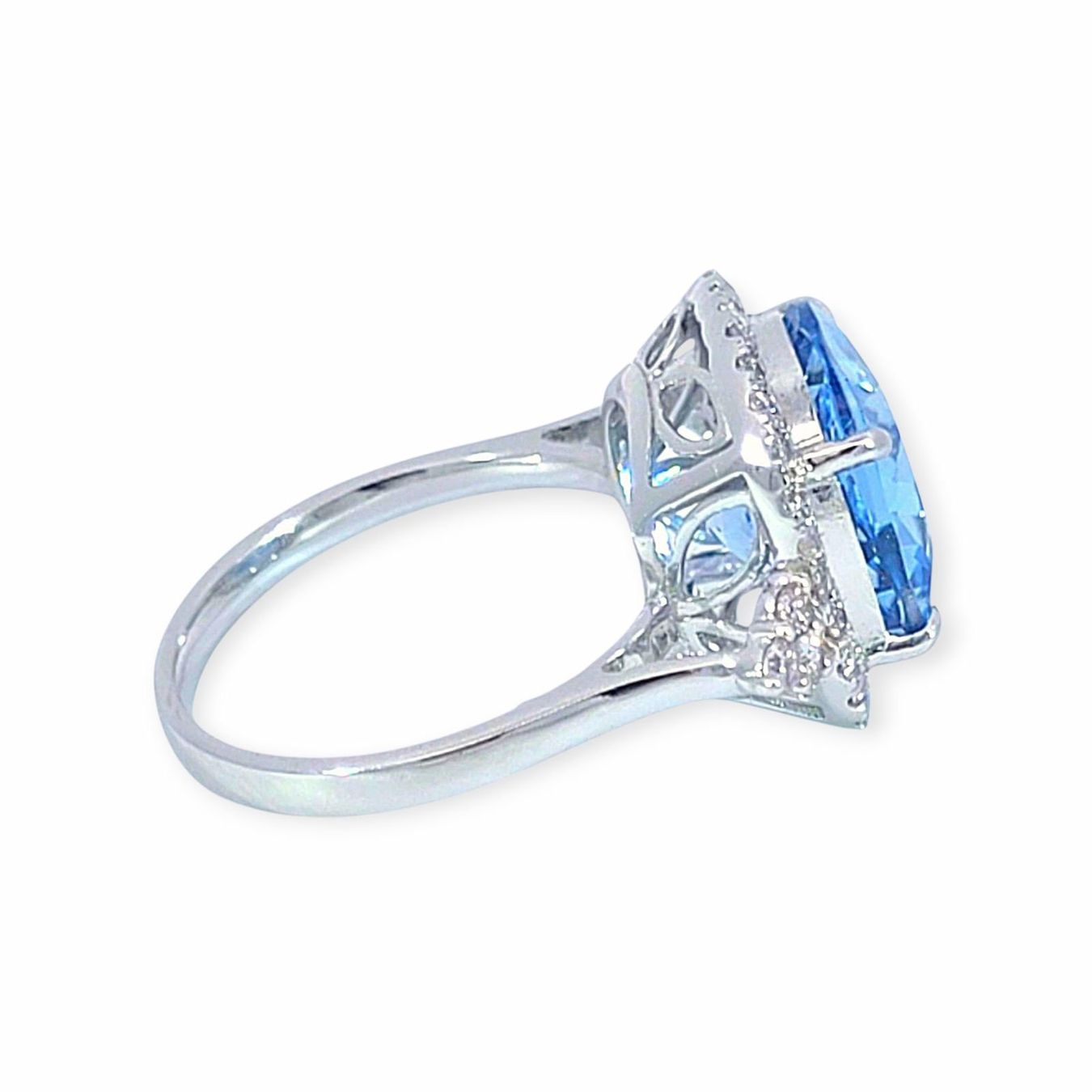 Anelli: Beryll-Ring 14k Weissgold 5,68ct – Nuovo e nell'imballaggio originale da Illnau venduto da Juwelier_Mahler_GmbH 3