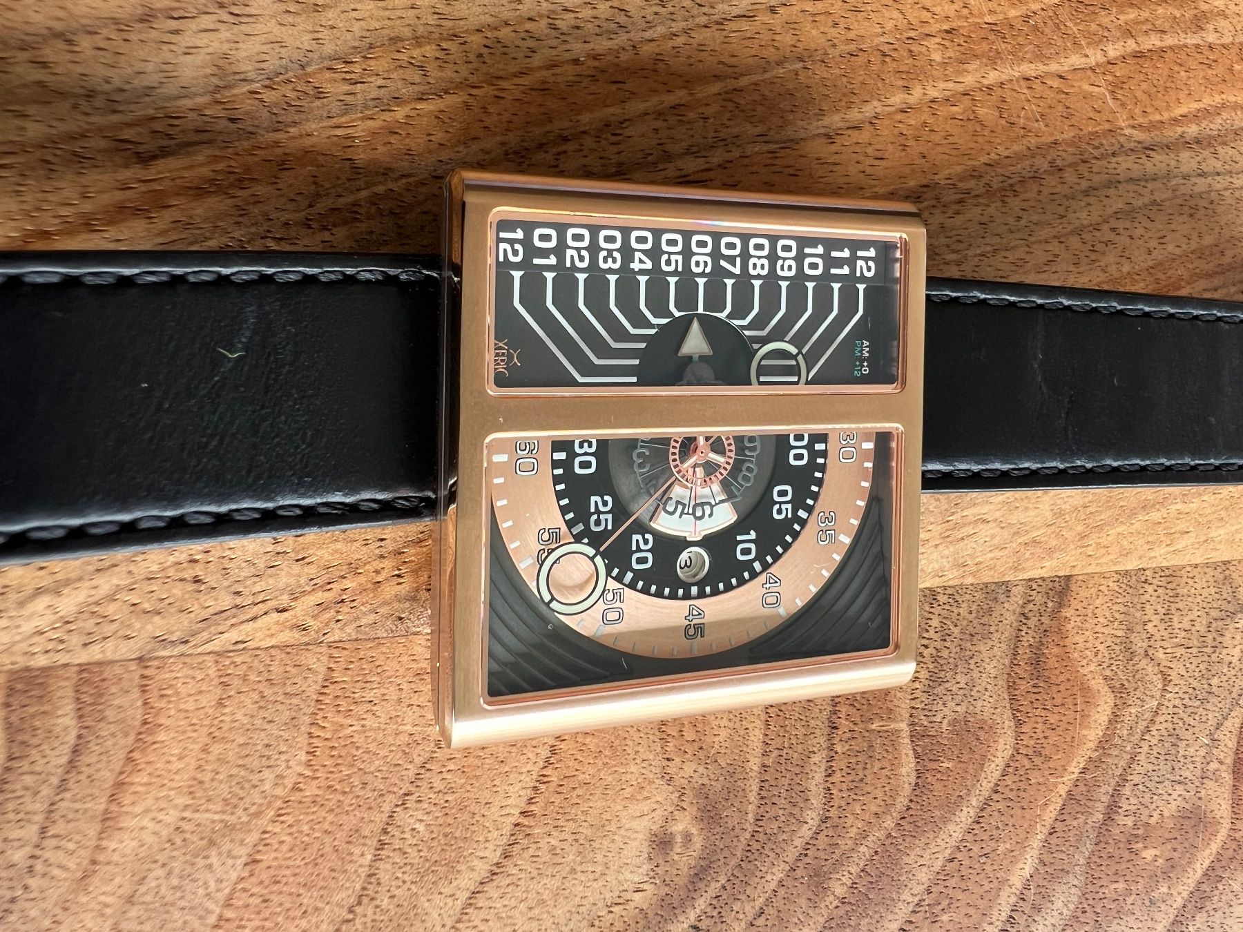 Orologi: Xeric Soloscope II Automatic Copper Black LE 080/999 – Usato da Kehrsiten venduto da Schori8 2