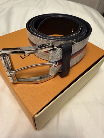 Cintura Louis Vuitton multicolore Monogram Uomo - Taglia 95