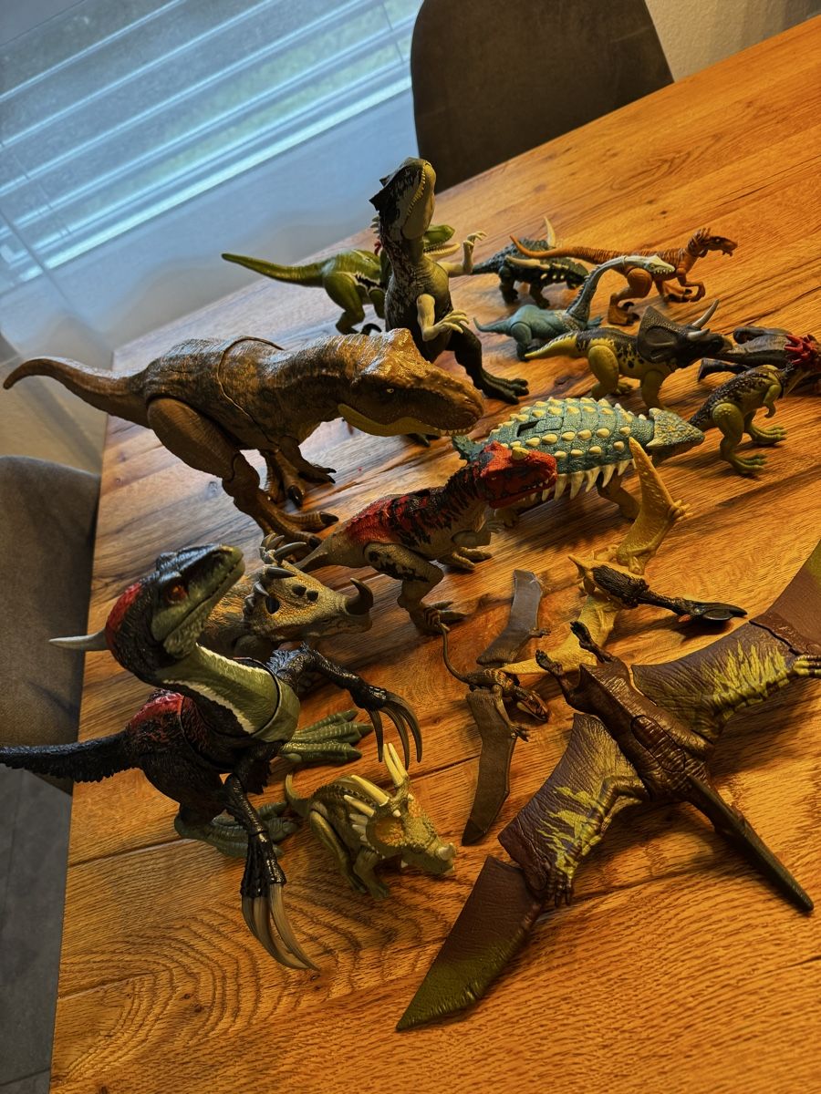Giocattoli: Jurassic World Dinosaurier Set. – Usato da Biel/Bienne venduto da Thierry840 3