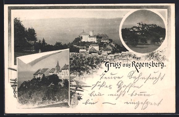 Cartes postales: AK Regensberg, Otspanorama, 1908 – D'occasion à Berlin par bartko-reher