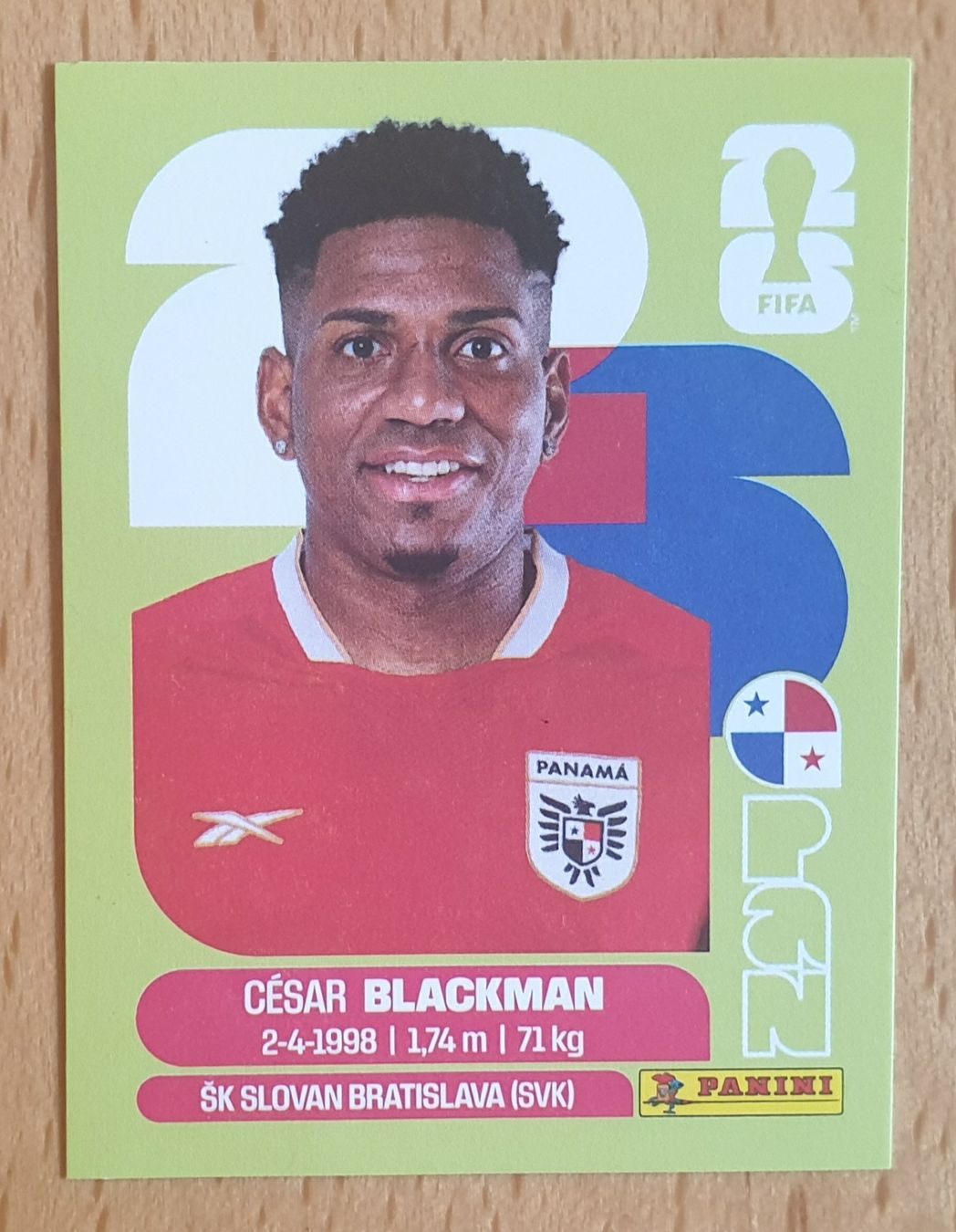 Panini Carte collezionabili: Panini WM 2026 Panama CESAR BLACKMAN – Nuovo (secondo la descrizione) da Einsiedeln venduto da MGXX