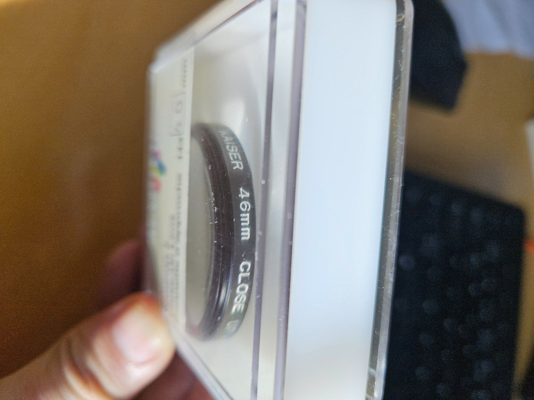 Filtri: Nahlinse 3, +3 Dioptrien, 43 mm, Originalverpackt – Nuovo e nell'imballaggio originale da Basel venduto da Ekr 1