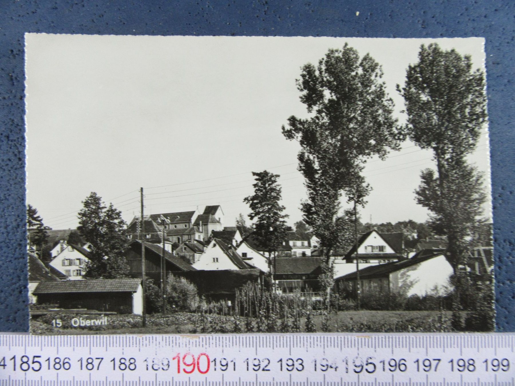 Cartoline postali: OBERWIL BL-AK – Usato da Ettingen venduto da Hausi4711