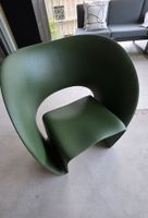 Origineller Designer Gartenstuhl Oliv Top Zustand!