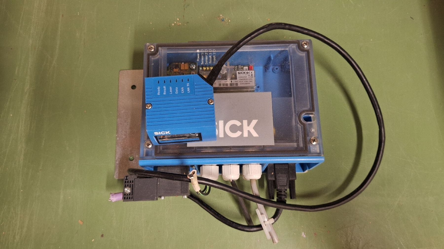 Scanner: Sick Laser Scanner CLV620 inkl. Anschlussbox – Usato da Hornussen venduto da VeryGrumpy