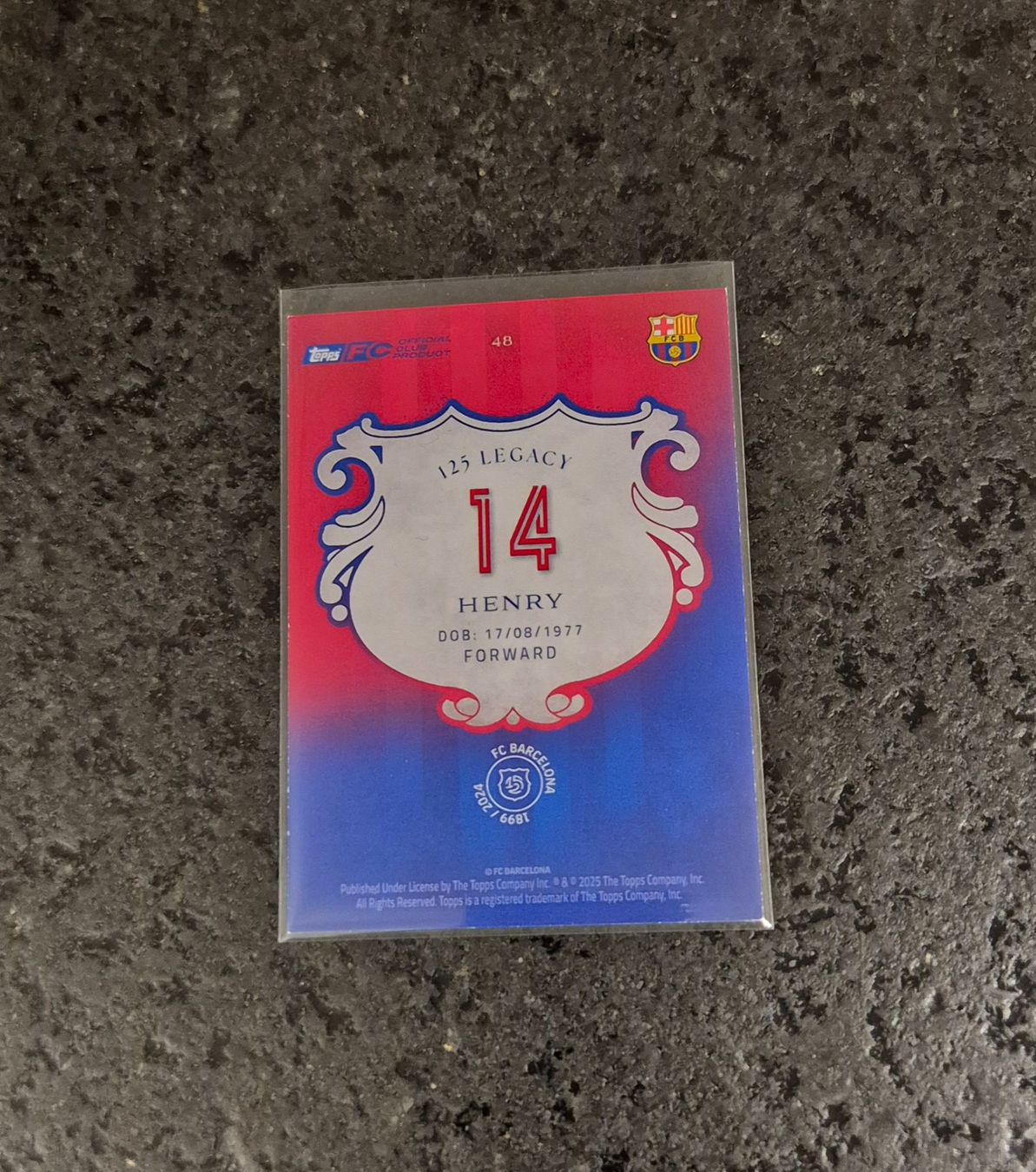 Topps Carte collezionabili: Thierry Henry - Barcelona - Topps – Nuovo (secondo la descrizione) da Burg AG venduto da Danoe 1