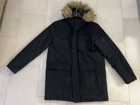 Herren Winterjacke schwarz
