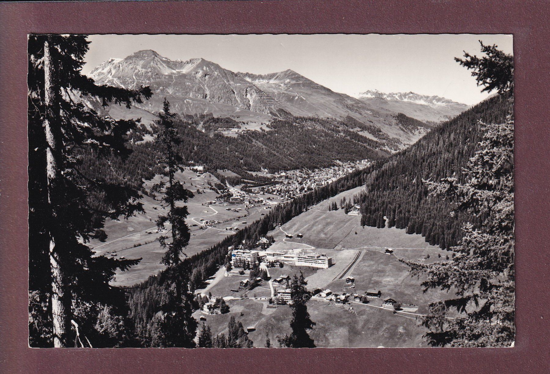 Cartes postales: CLAVADEL mit Davos - Schiahorn – D'occasion à Pully par nicecards