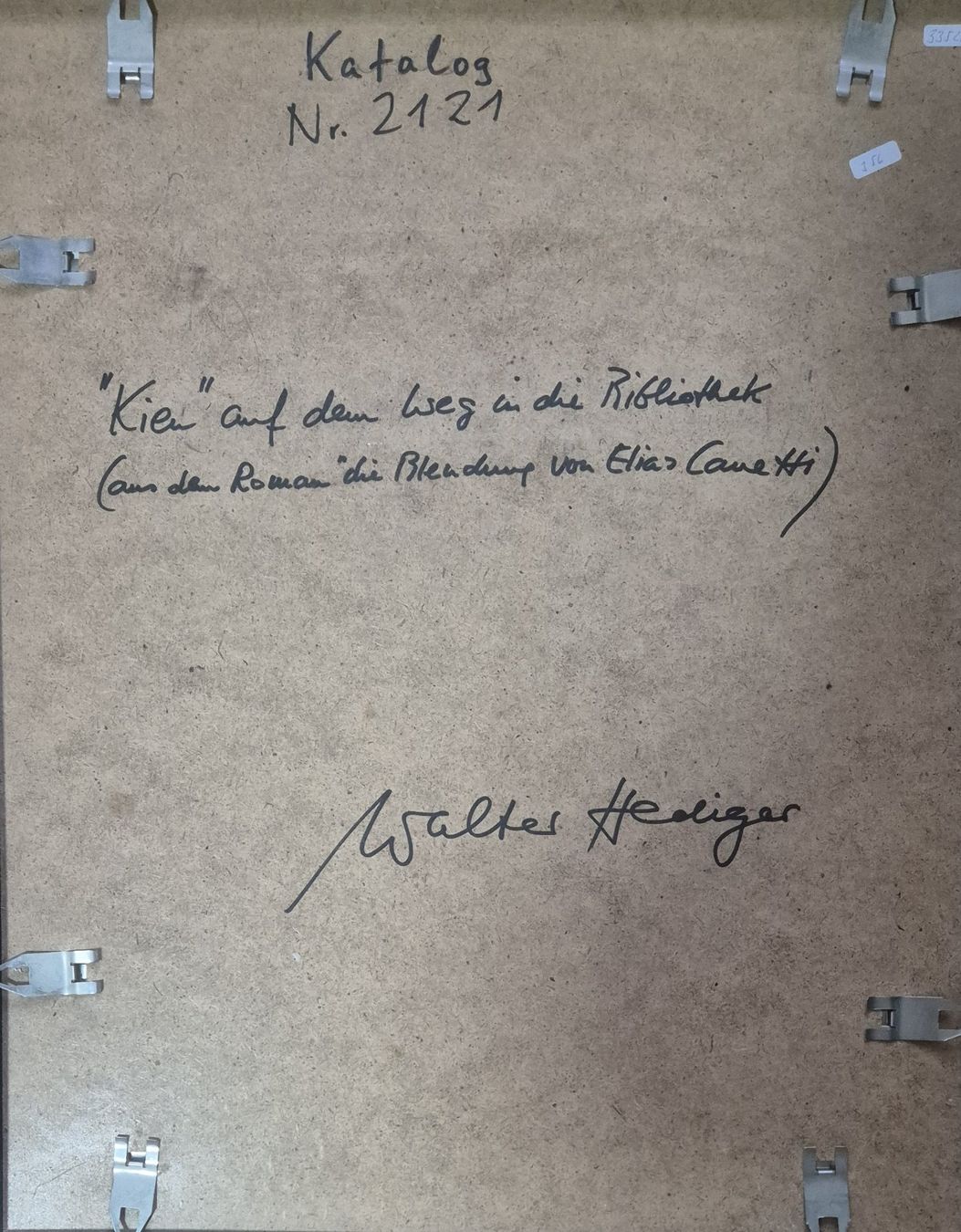 Tableaux: Walter Hediger (1928-2009), Collage, Mischtechnik – D'occasion à Illnau par Bab58blau 5