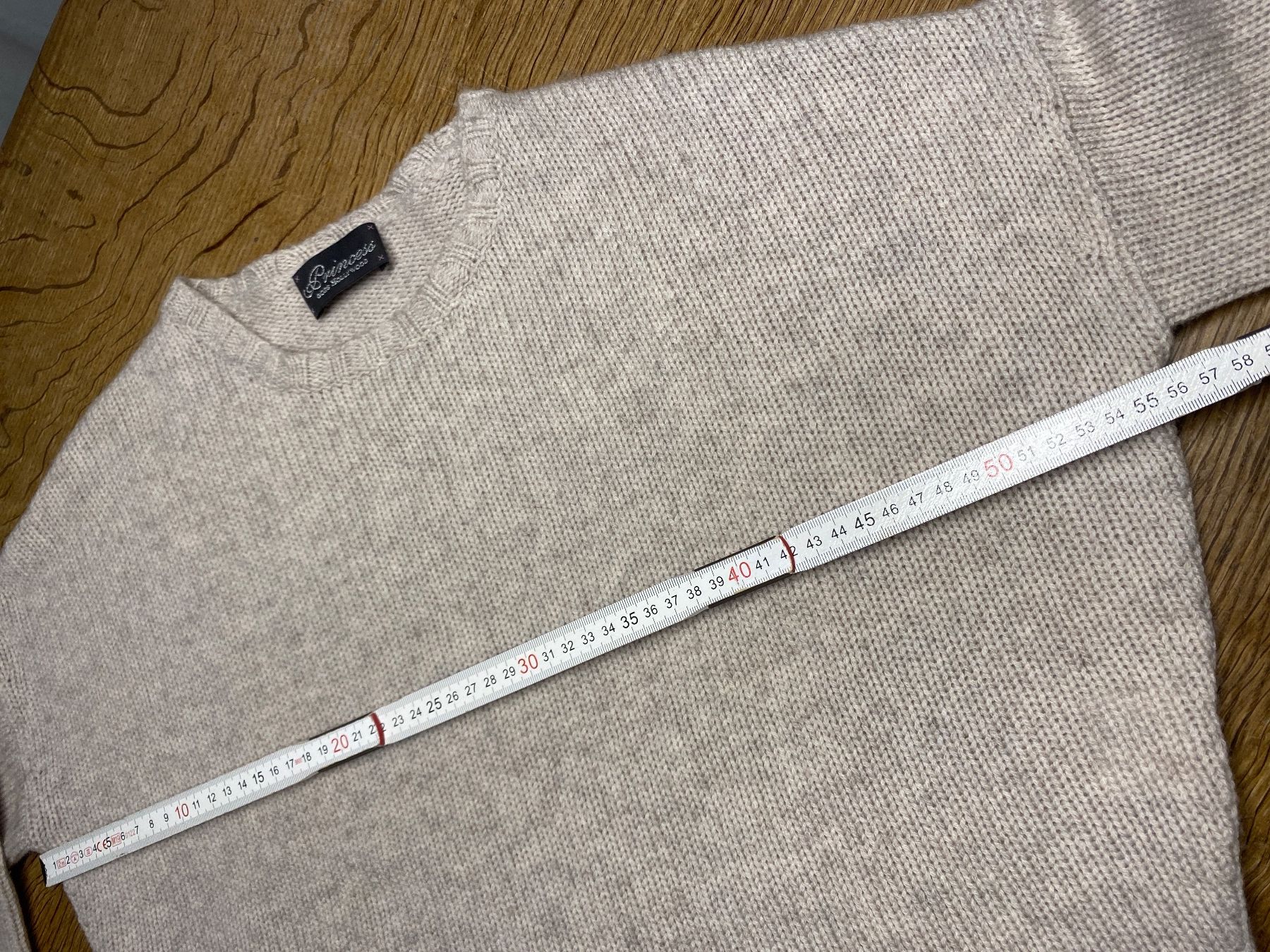 Pulls & Sweat-shirts: PRINCESS Wollpullover/Pullover Gr.XS ecrù Wolle Strick – D'occasion à Frauenfeld par Boldi46 5
