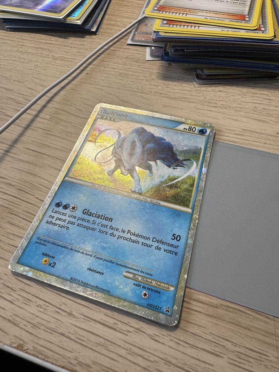 Pokémon Cartes à collectionner: Suicune HGSS21 promo – D'occasion à Fribourg par Pierre_bounw 1