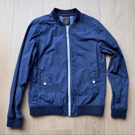 Review Jacke Gr. S, dunkelblau