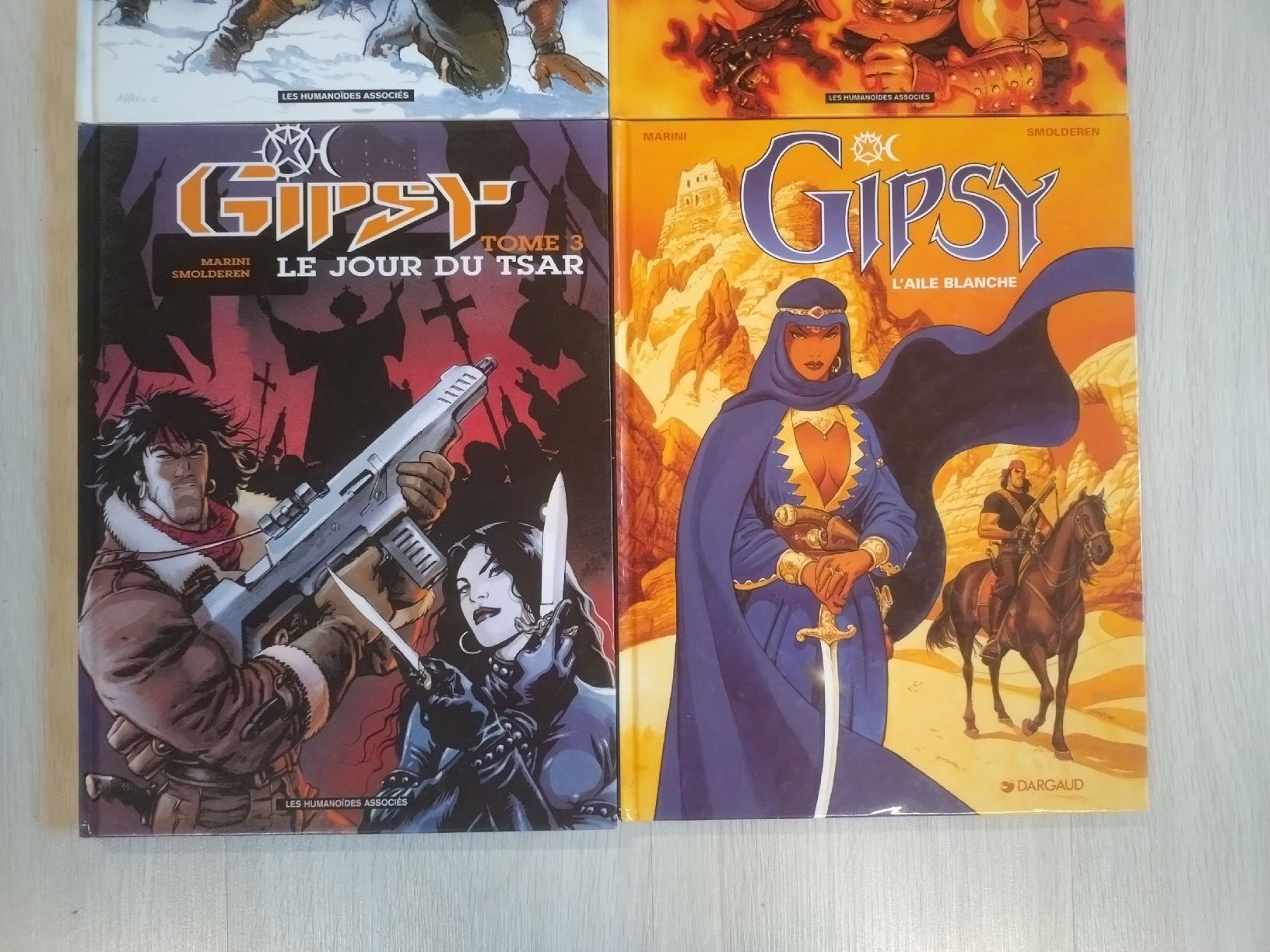 Fumetti: Gipsy 1-3+5 – Usato da Farvagny-le-Grand venduto da LaCaverne 1