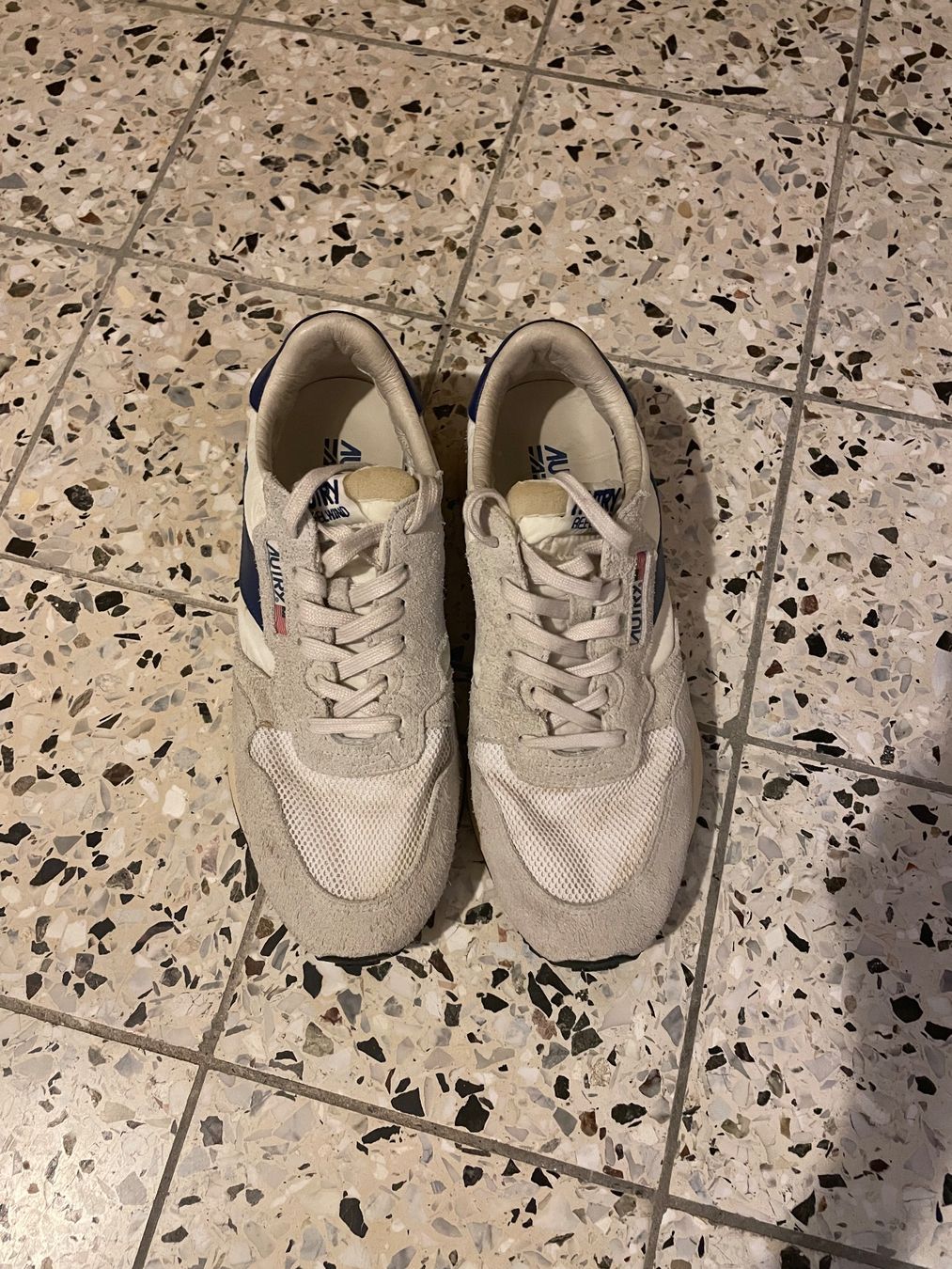 Herrenschuhe: Autry Sneaker weiss/blau 42 – Gebraucht aus Seon von fritz020 1