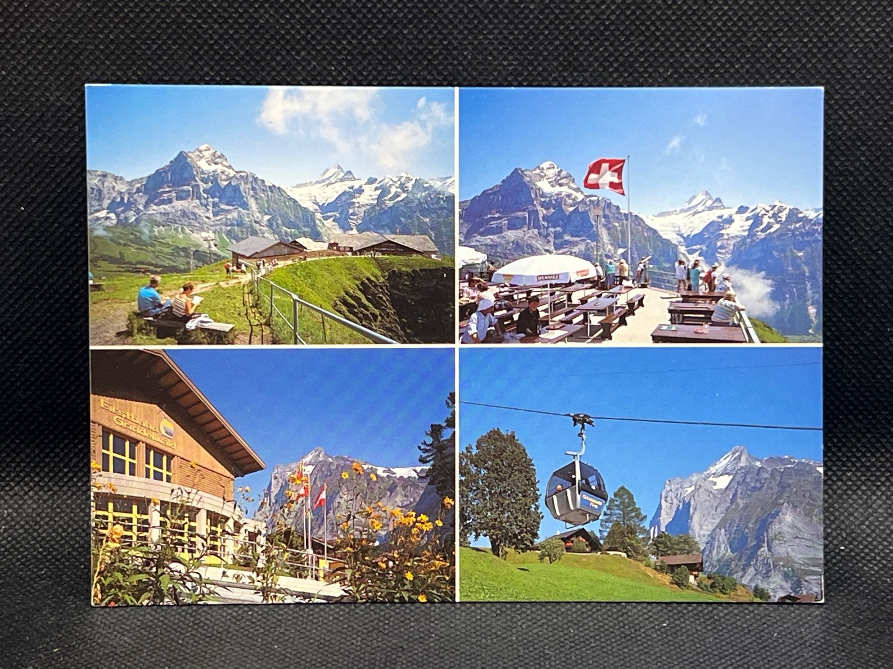 Cartoline postali: Grindelwald-First 2168m/7113ft – Usato da Widnau venduto da Brusi9