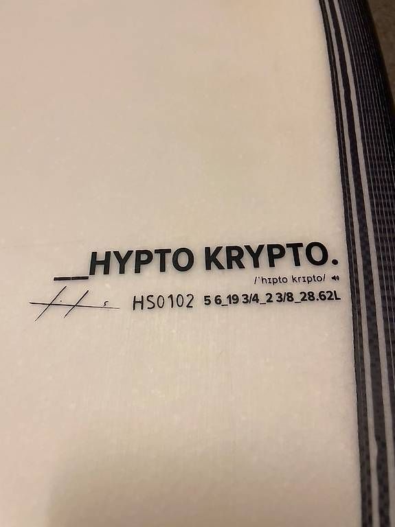 Planches de surf: Surfboard HS Hypto Krypto 5.6 – D'occasion à Basel par jso_d7lq 3