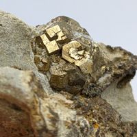 MARCASIT GOLDEN auf Matrix, seltene Herkunft