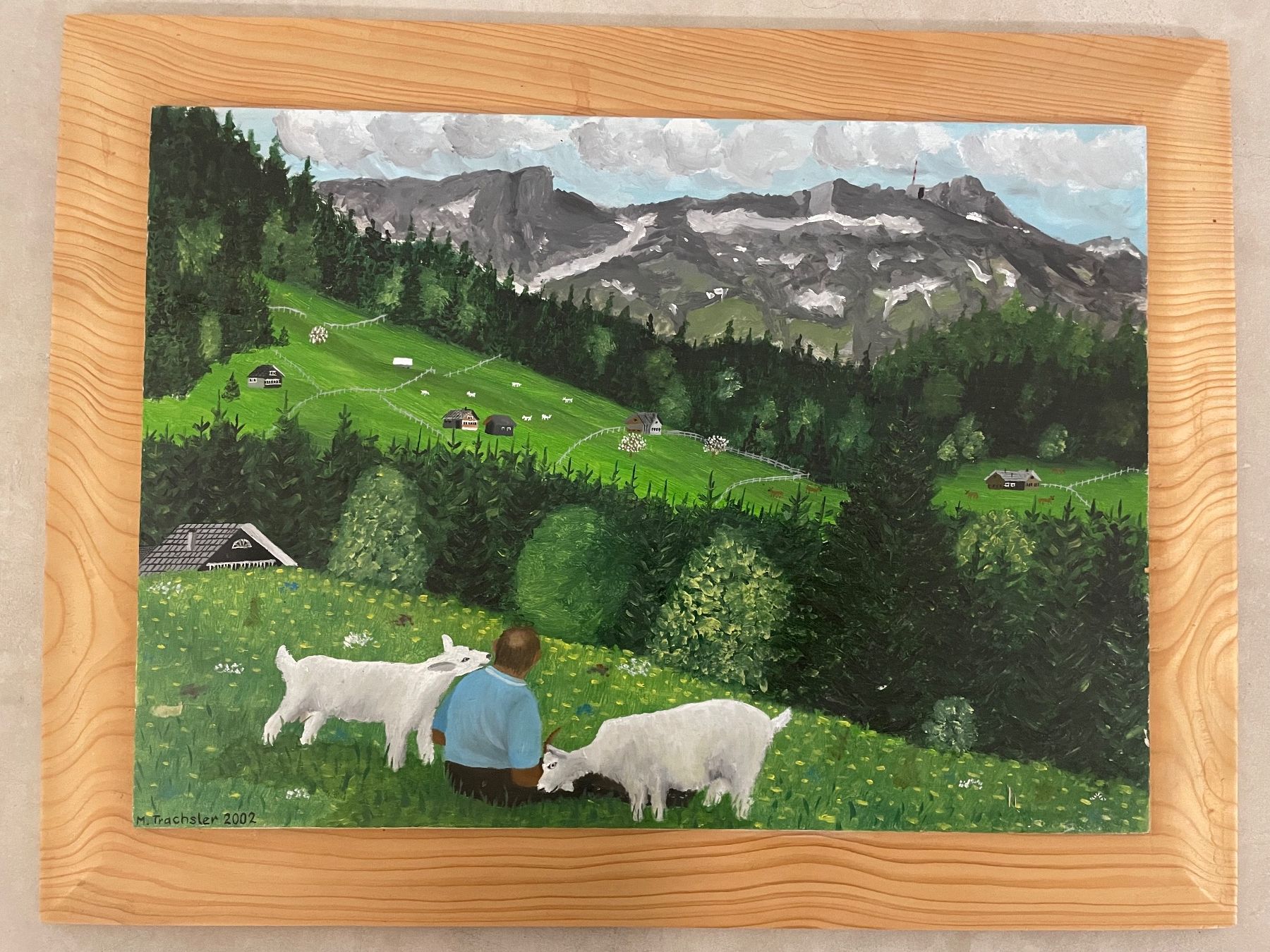 Gemälde: Sennelebe – Gebraucht aus Appenzell Steinegg von trachsler1978