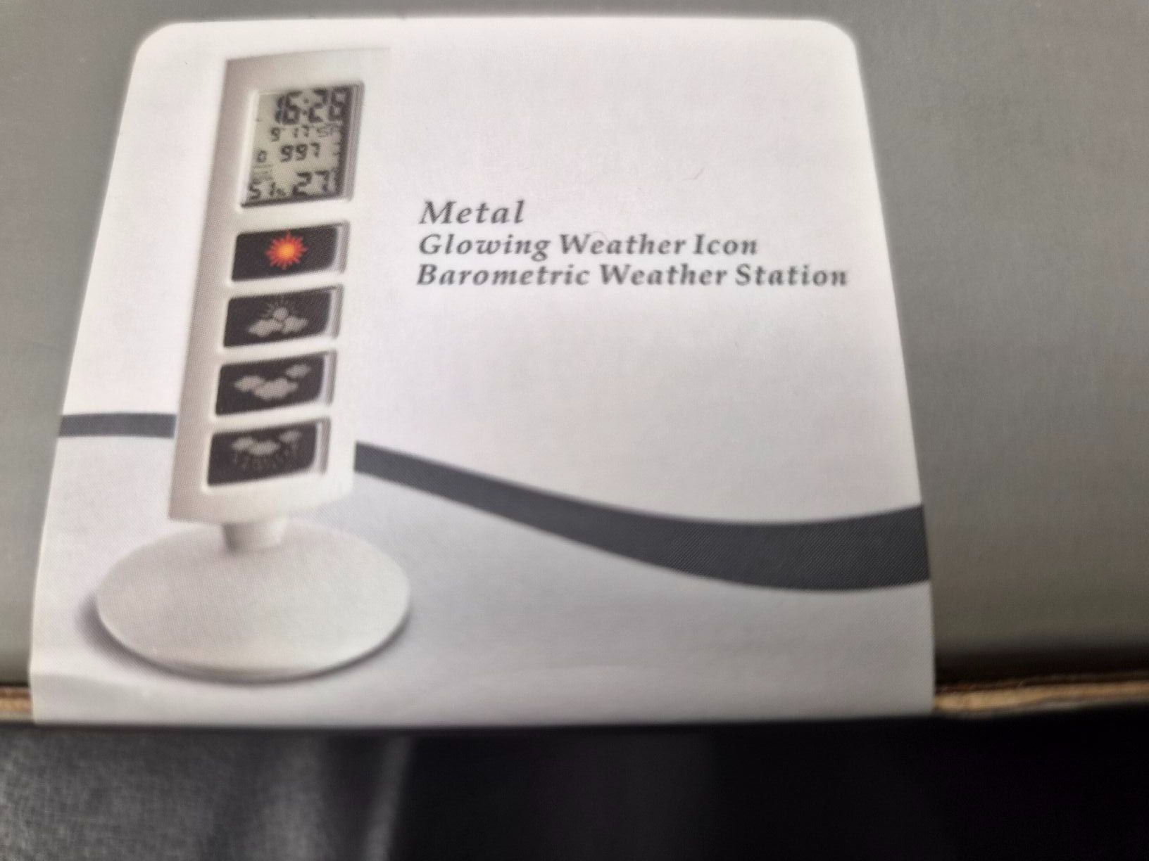 Sonstiges für Haushalt & Wohnen: Barometer, Wetterstation – Neu und originalverpackt aus Röthenbach Hbsee von Anduri 1