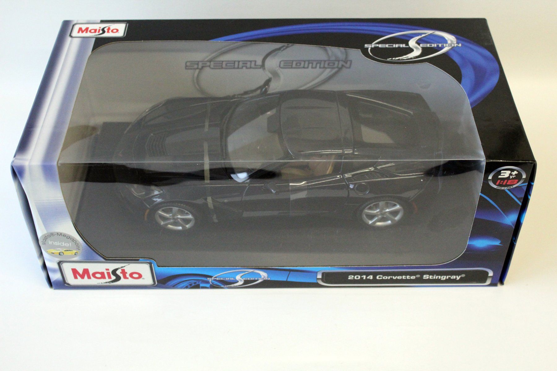 Maisto Modellini d'auto: Modellauto MAISTO 1:18 - Corvette Stingray 2014 – Nuovo e nell'imballaggio originale da Roggwil BE venduto da DEGI_TOYS 7