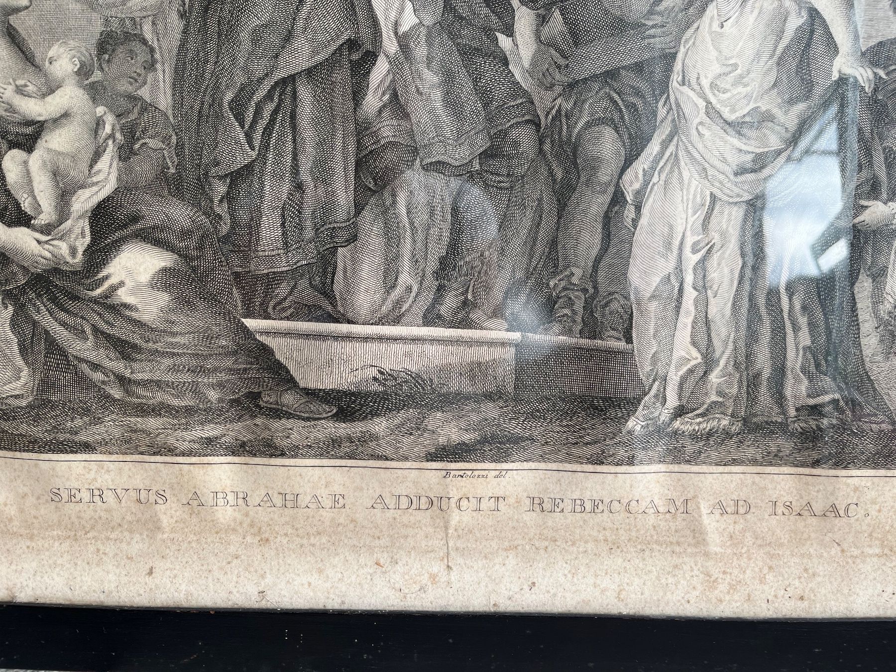 Incisioni: alter Stich: ABRAHAM-Thema – Usato da Hinwil venduto da maf_5gzt 3