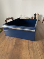 USM Haller Schublade stahlblau