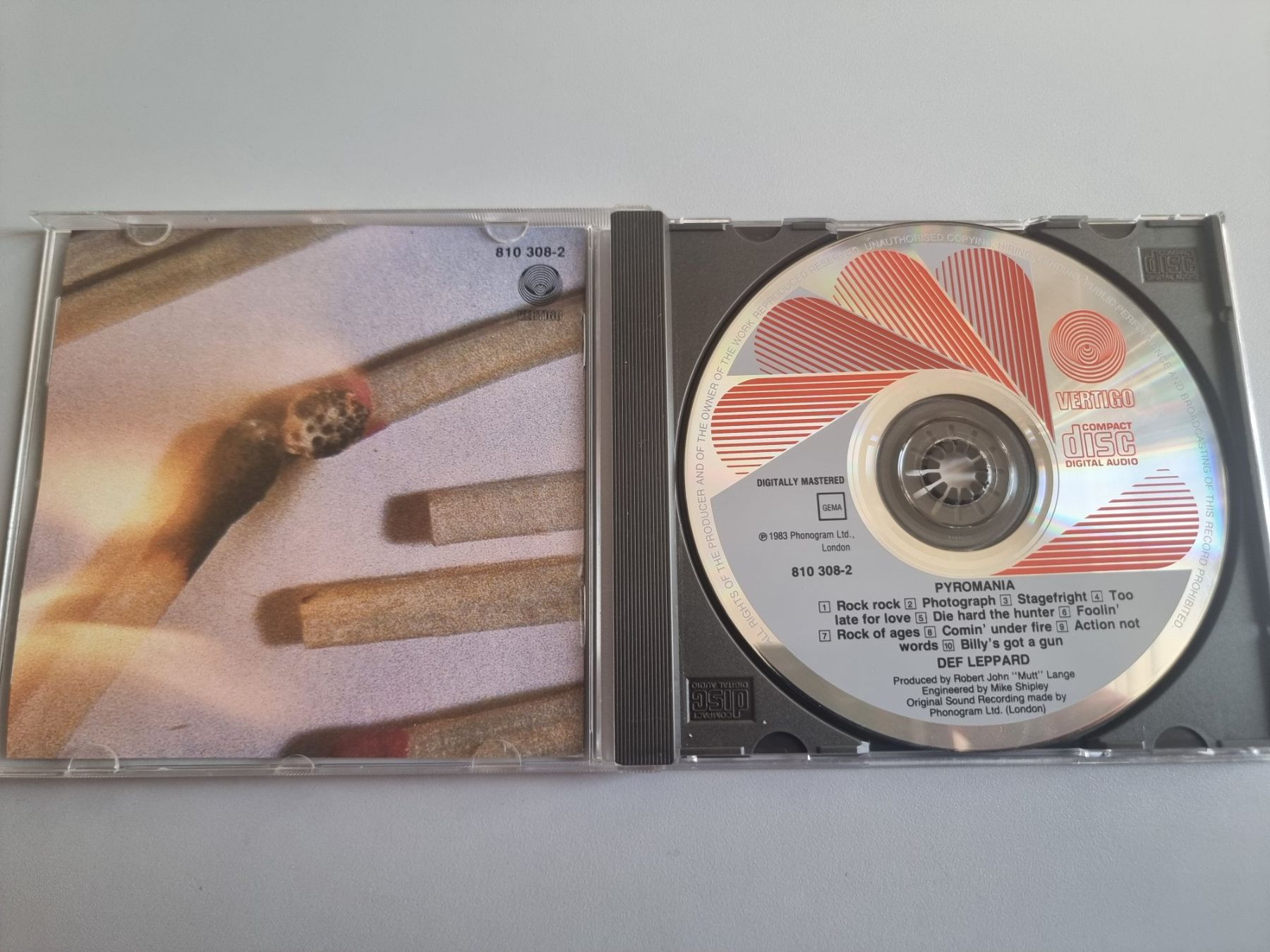 CD: CD Def Leppard - Pyromania – Usato da Schaffhausen venduto da Kellerrassel 2