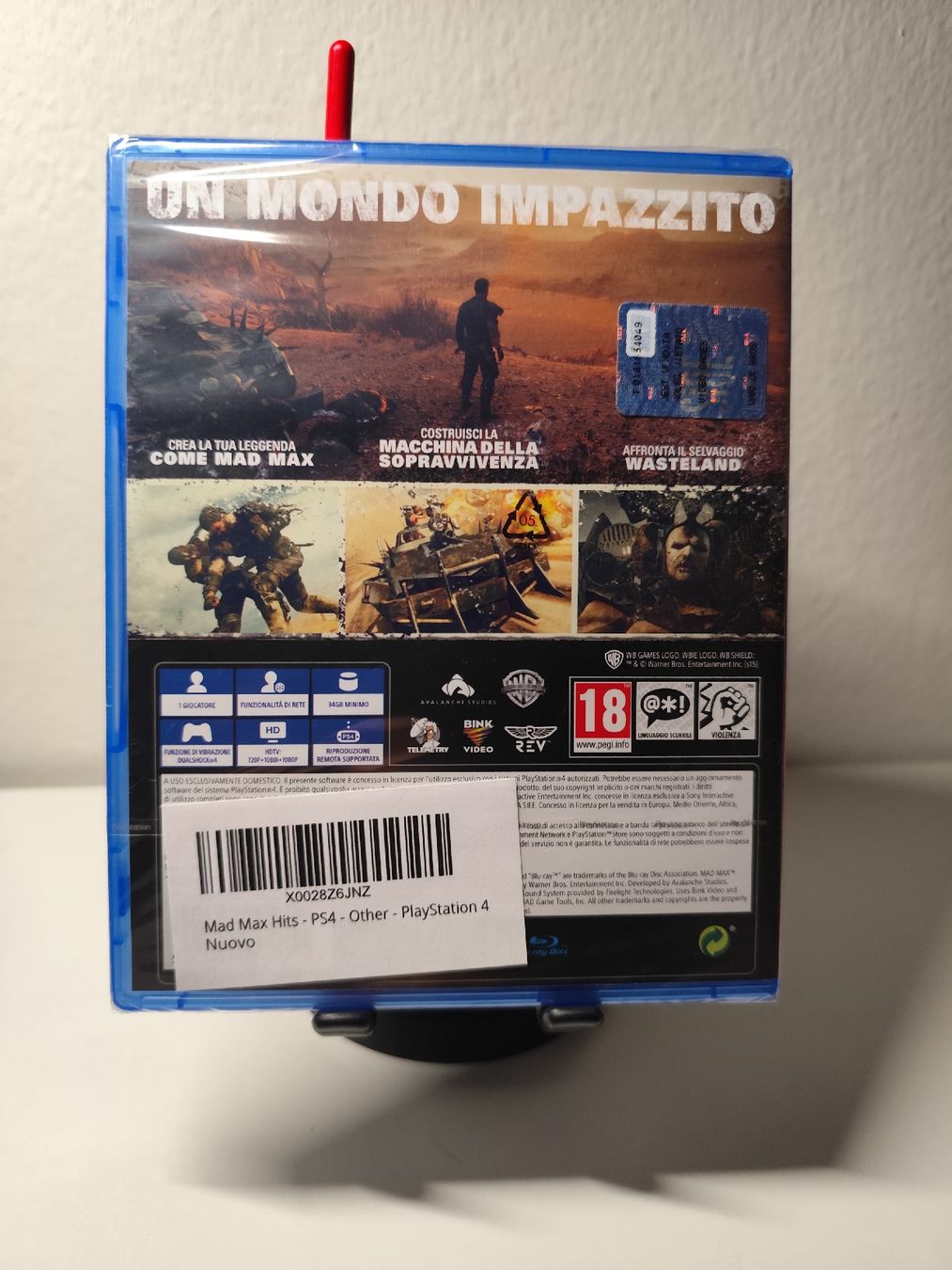 Giochi: Mad Max Hits PS4 SEALED NEW!!! – Nuovo e nell'imballaggio originale da S. Vittore venduto da GamesAndCards95 1