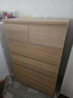 Kommode 6 Schubladen Holzoptik guter Zustand