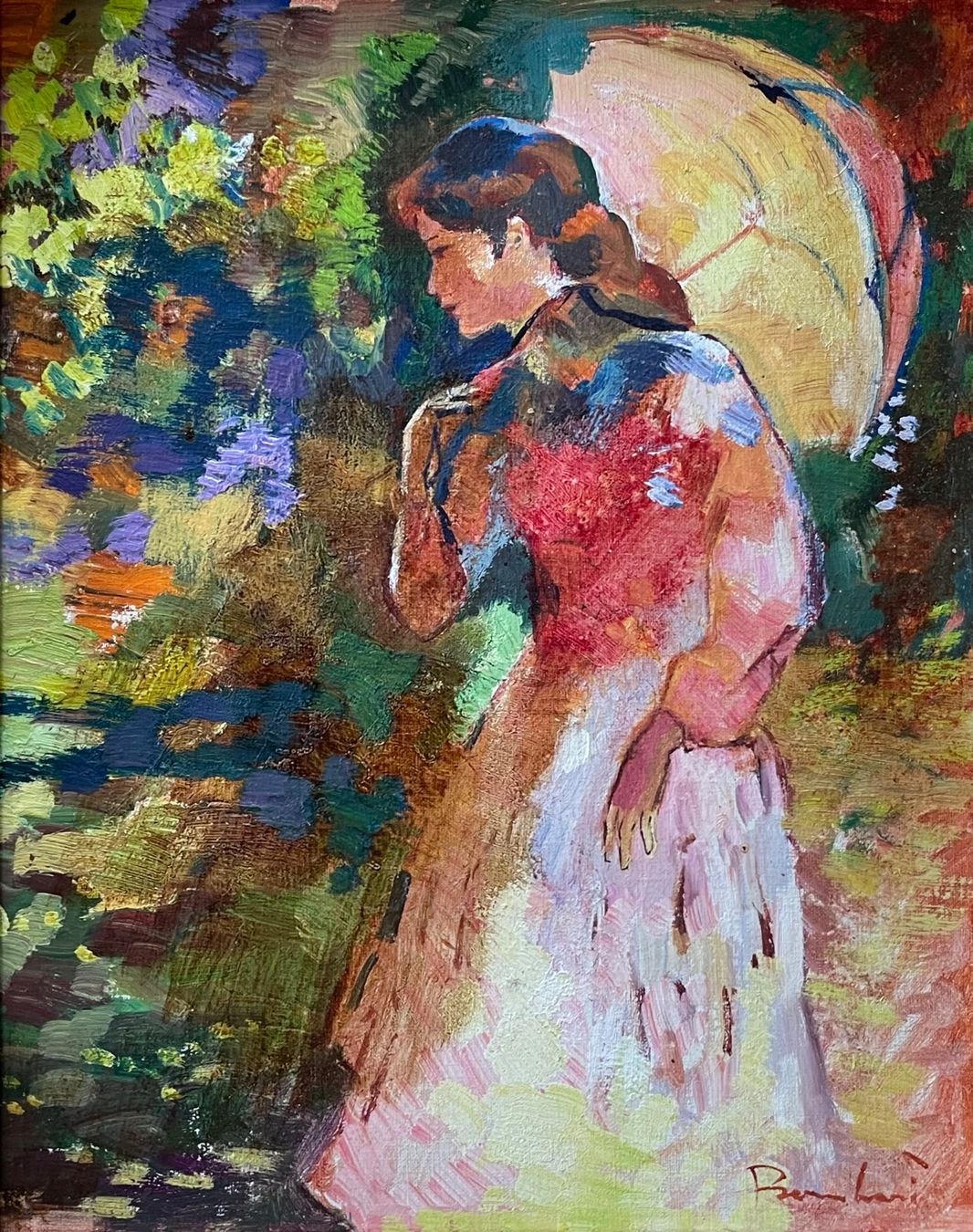 Dipinti: Impressionistische Ölgemälde, unleserlich signiert – Usato da Grosshöchstetten venduto da Perle1951 1