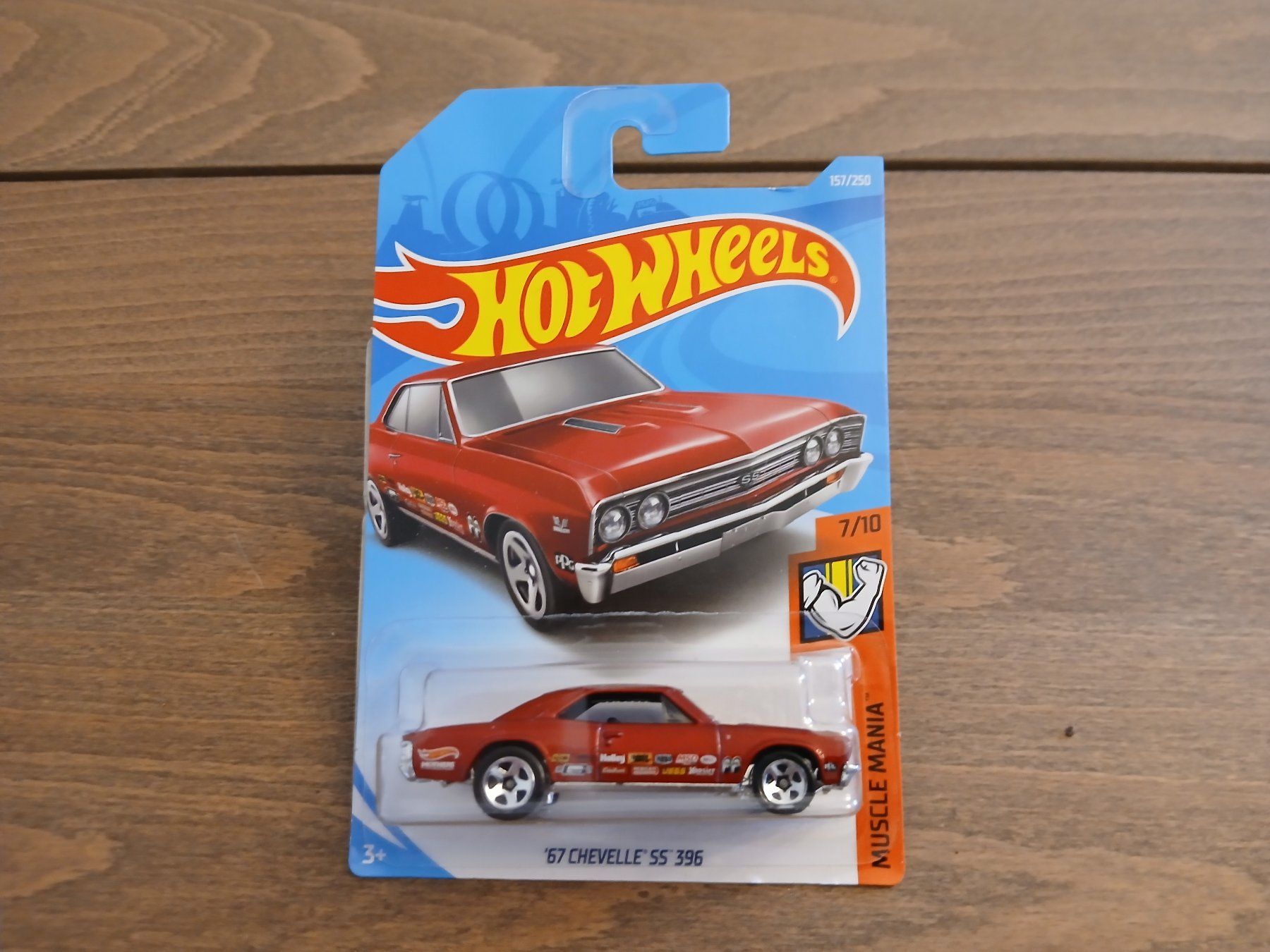 Hot Wheels Modellini d'auto: 1967 Chevrolet Chevelle SS 396 – Nuovo e nell'imballaggio originale da Wiedlisbach venduto da Pontiacman93
