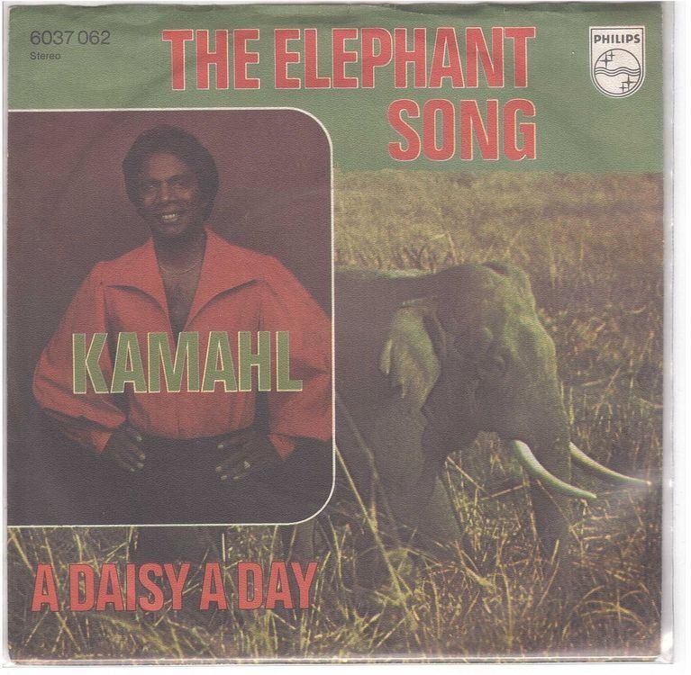Dischi in vinile: Kamal  --  The elephant song  Single7 – Usato da Rheinau venduto da thespecials