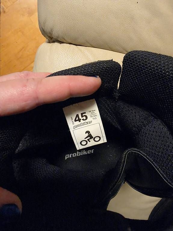 Scarpe da uomo: Probiker Motorradstiefel Grösse 45 – Usato da Grüningen venduto da hallonetti 4