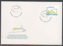 2015, FDC 75 Jahre Schweiz.Partnerschaft für Bergg (Nr.1552)
