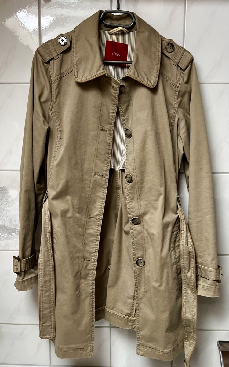 S.Oliver Mäntel: Leichter Mantel von s.Oliver beige Gr. 40 – Gebraucht aus Gurmels von Roro57