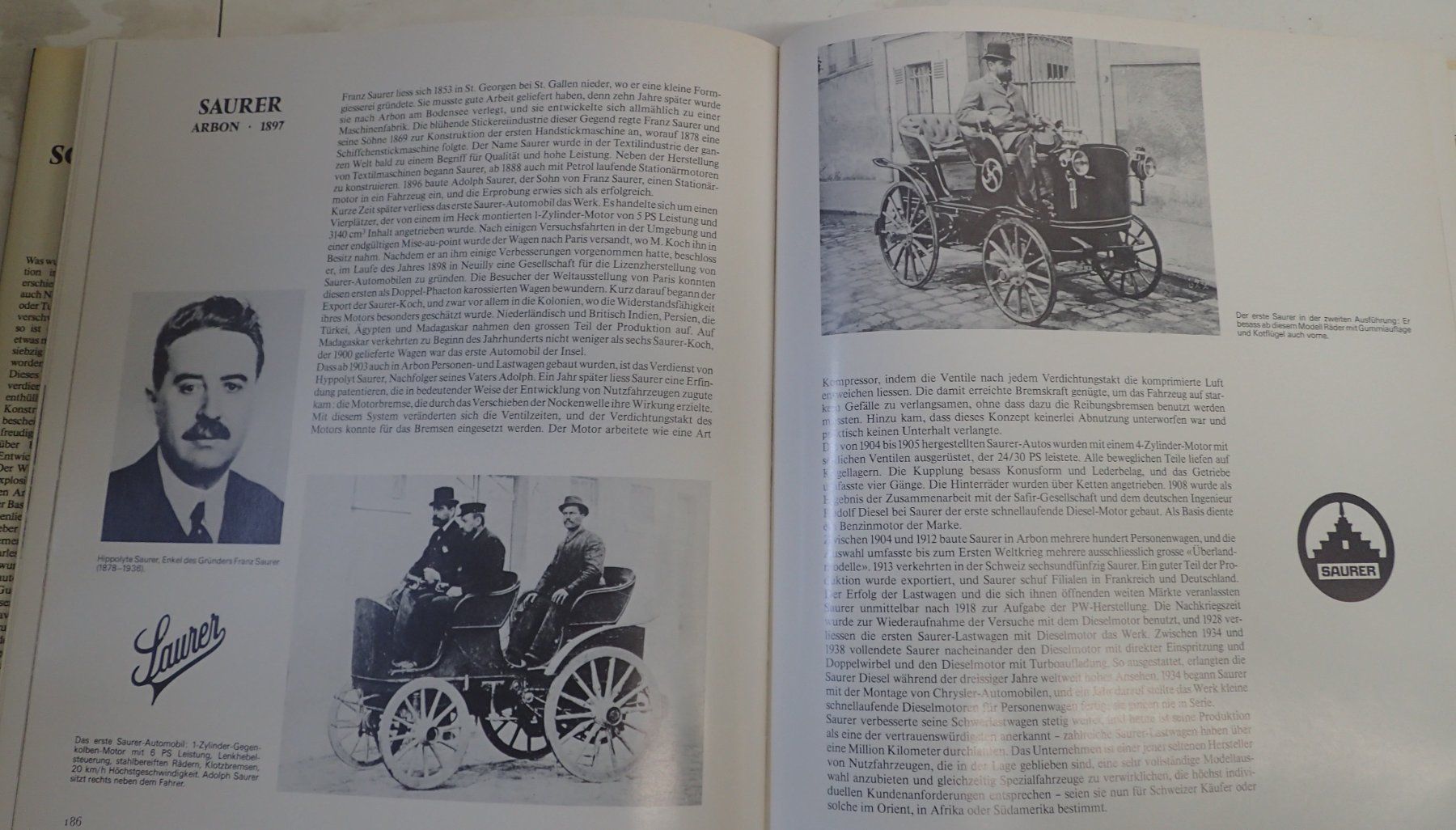 Livres: "Schweizer Autos" - Buch von E. Schmid/Auto-Jahr – D'occasion à Lausanne par Biquette6 7