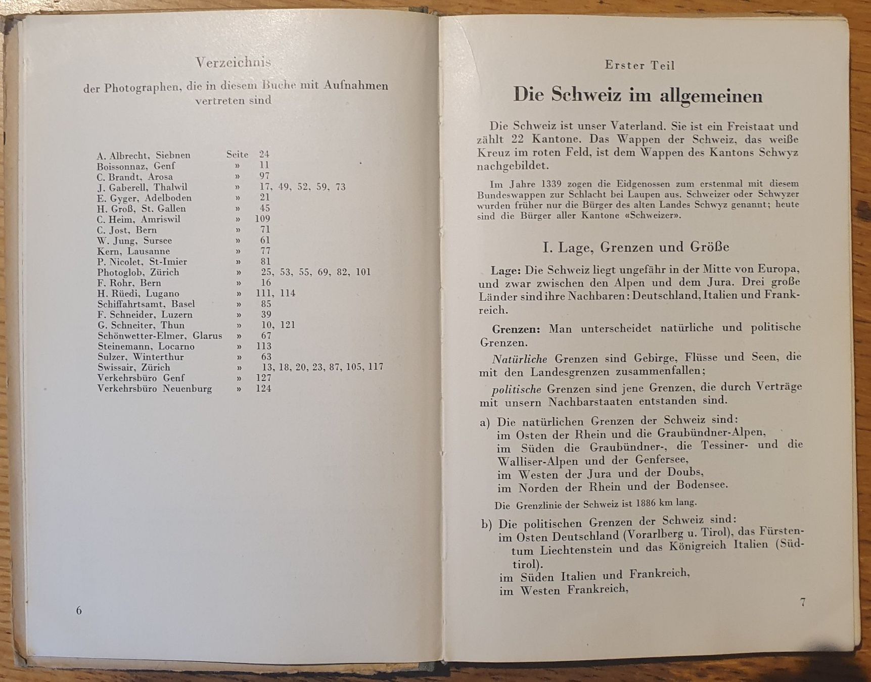Libri: Kleine illustrierte Schweizer Geographie, 1943 – Usato da Zürich venduto da Vesco01 3