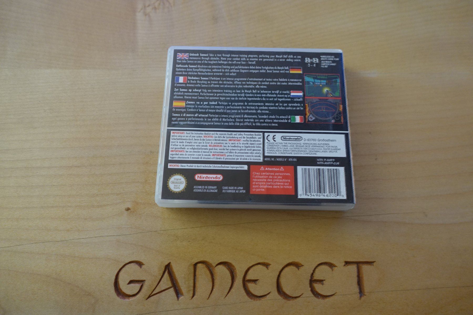 Giochi: Demo Metroid Prime: Hunters - First Hunt – Usato da Steinach venduto da Gamecet 2