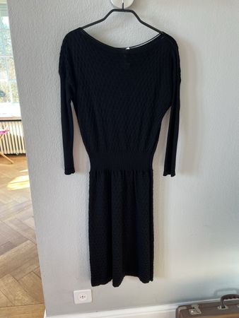 Strickkleid Missoni, Gr. 34, schwarz