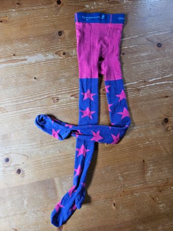 NEU Strumpfhosen 134, green cotton wie Frugi, mini Boden
