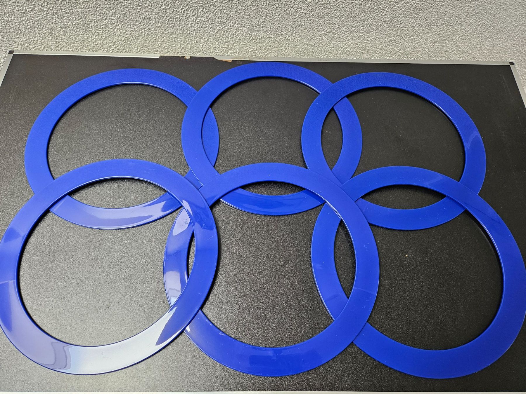 Giochi: NEU - Jonglier-Ringe 32cm blau – Nuovo e nell'imballaggio originale da Dagmersellen venduto da J_RP_Dagmersellen
