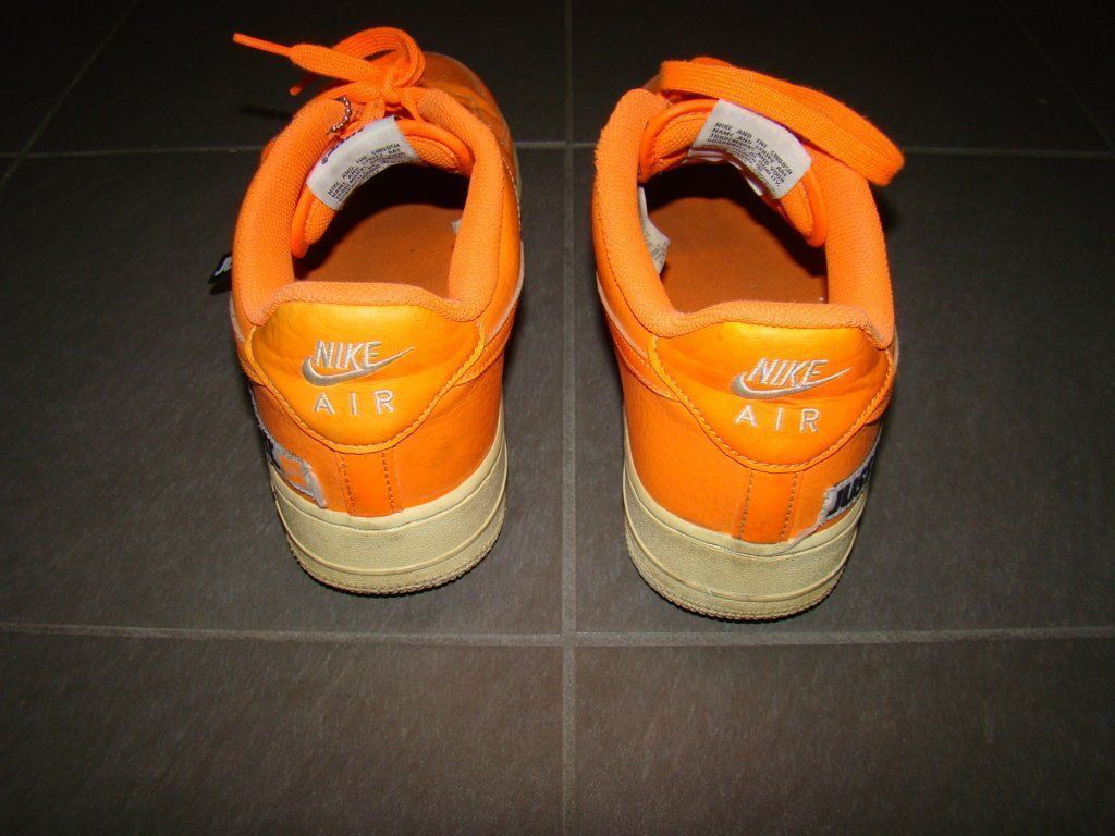 Nike Herrenschuhe: Air Force 1 Low, Pack Just Do It, Orange – Gebraucht aus Lussery-Villars von pousinete02 3
