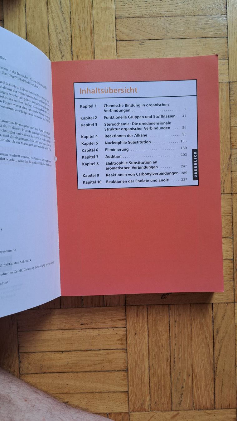 Libri: Organische Chemie – Usato da Zürich venduto da nic_dgn5 1